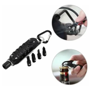 Tournevis Multifonction Porte-Clés – 9 Outils en 1