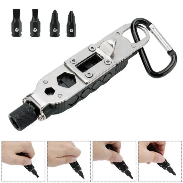 Tournevis Multifonction Porte-Clés – 9 Outils en 1 – Image 9