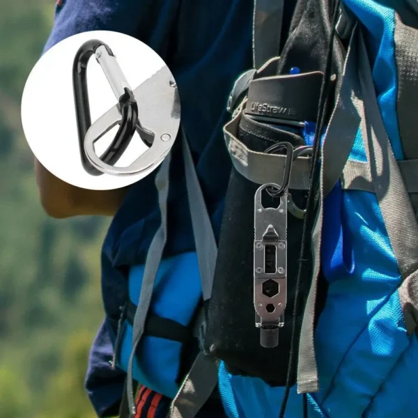 Tournevis Multifonction Porte-Clés – 9 Outils en 1 – Image 11