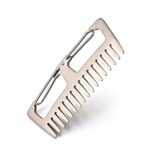 Peigne Porte-Clés Titane – 67mm, 9g