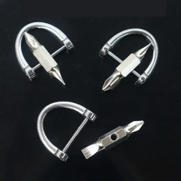 Tournevis Porte-Clés – Acier Chrome – Image 4