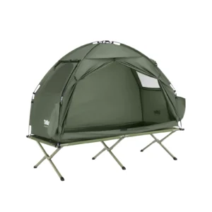 Tente avec Lit de Camp - Capacité 114kg