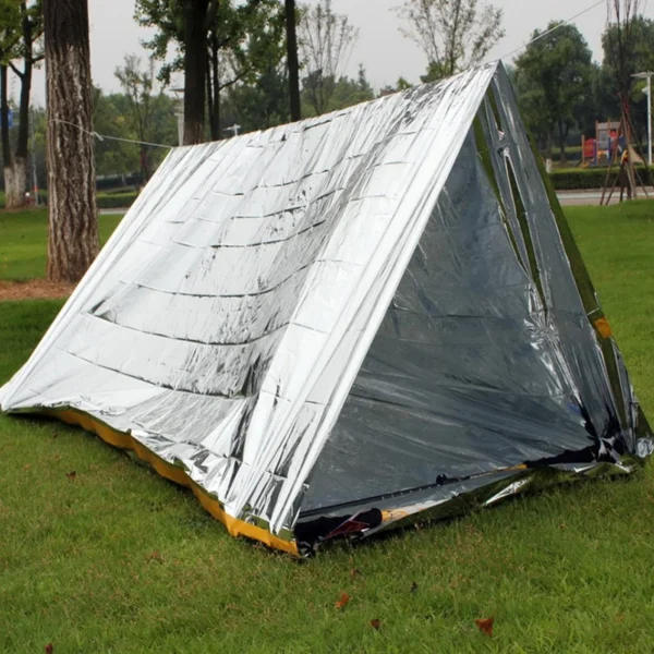 Tente de Survie d'Urgence – Réutilisable, 240x150cm – Image 6