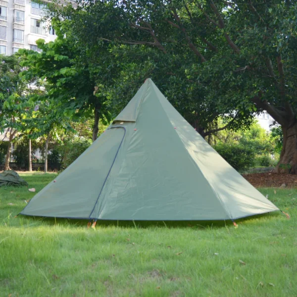Tente Teepee Pyramide Ultralégère 3-4 Personnes – Image 6