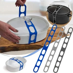 Sangle de Couvercle Réutilisable en Silicone