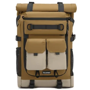 Sac à Dos Randonnée 50L Nylon Imperméable Camping Trekking