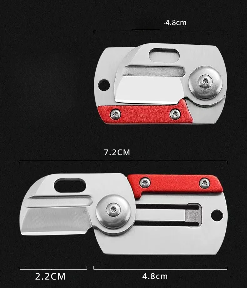 Couteau pliant EDC mini porte-clés – discret & ultraléger – Image 5