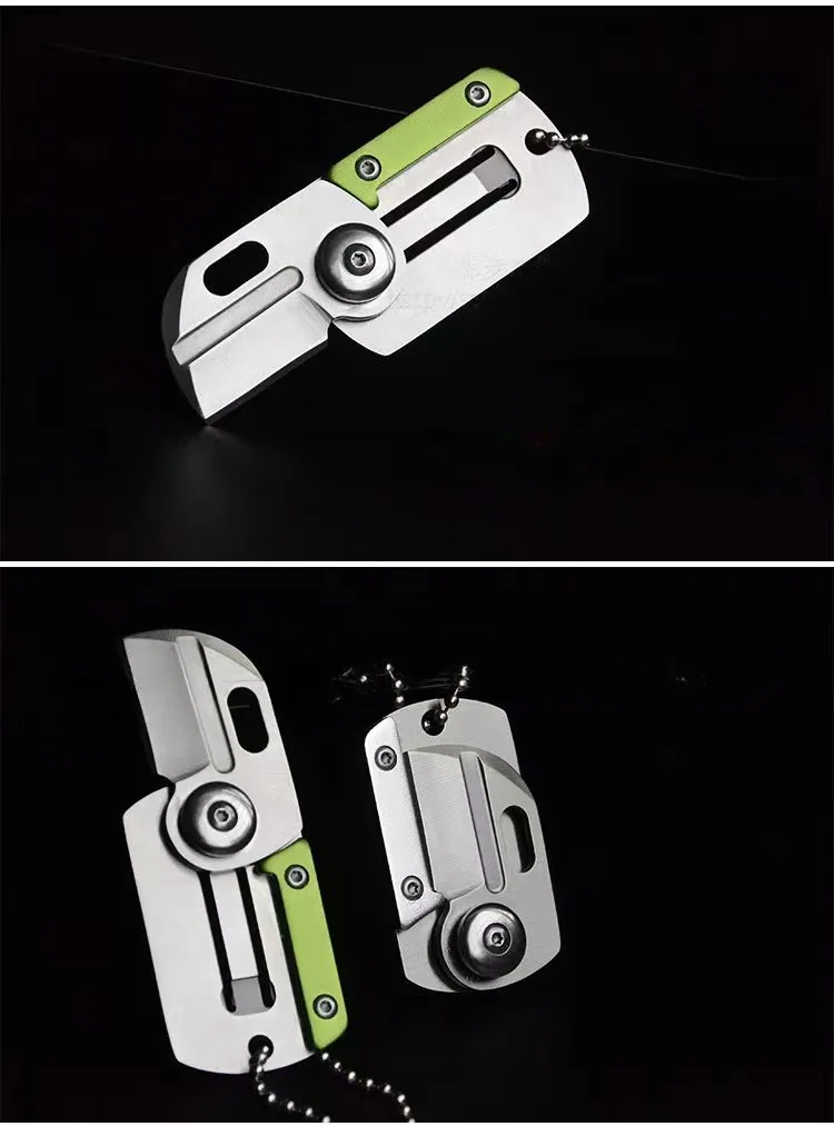 Couteau pliant EDC mini porte-clés – discret & ultraléger – Image 7