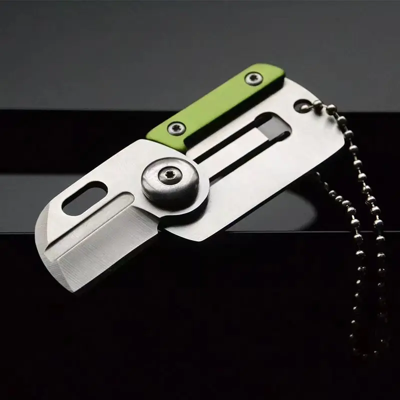 Couteau pliant EDC mini porte-clés – discret & ultraléger