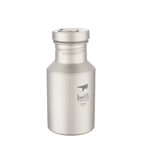 Bouteille Titane Pure 400 ml – Hydratation Saine et Ultra-Légère