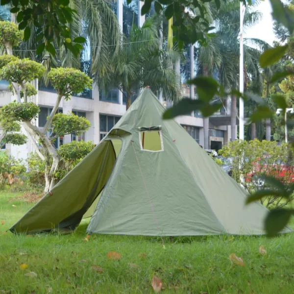 Tente Teepee Pyramide Ultralégère 3-4 Personnes – Image 9