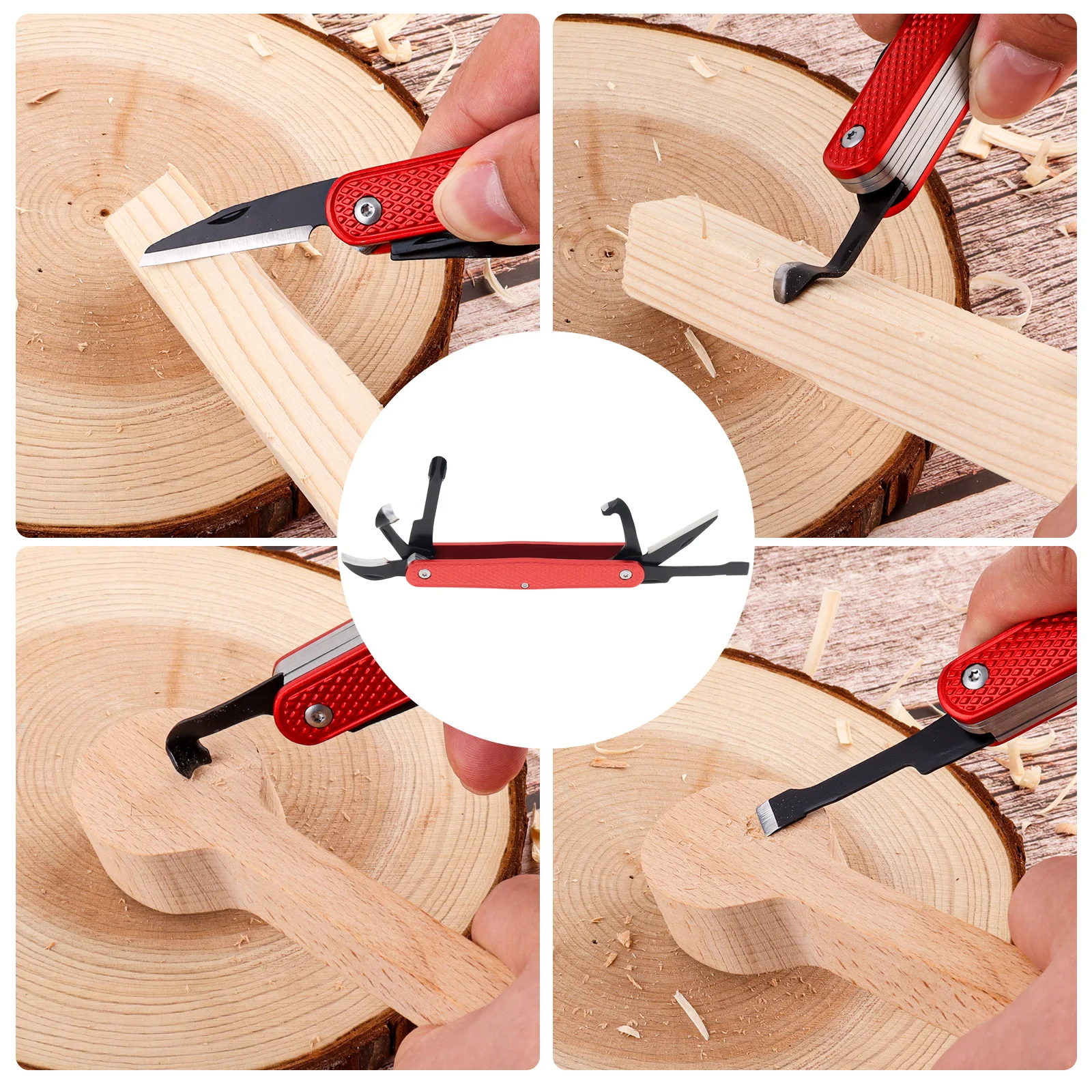 Outil de sculpture pliant 6-en-1 compact et professionnel – Image 15