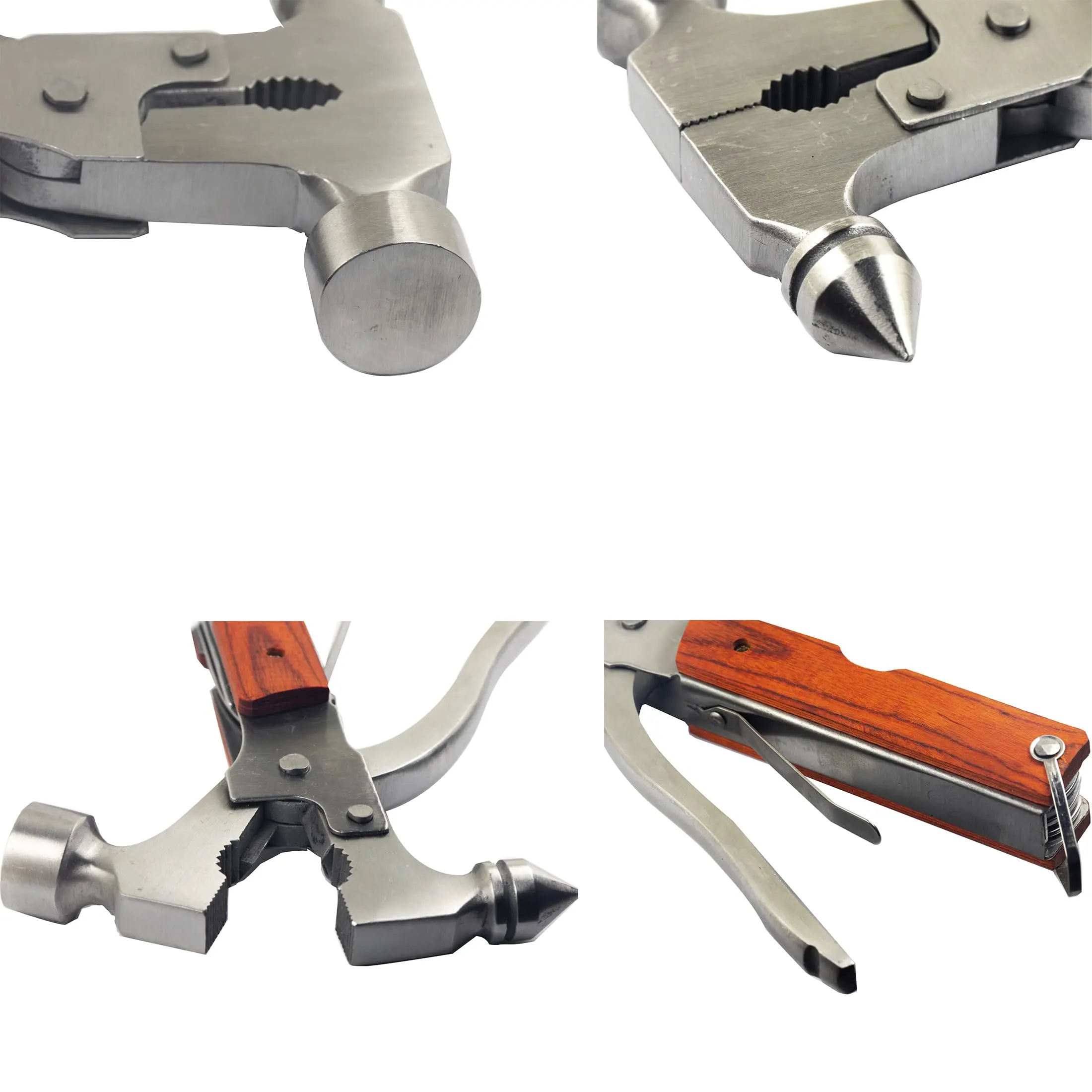 Outil multifonction 18 en 1 compact – Bois + acier – Image 4