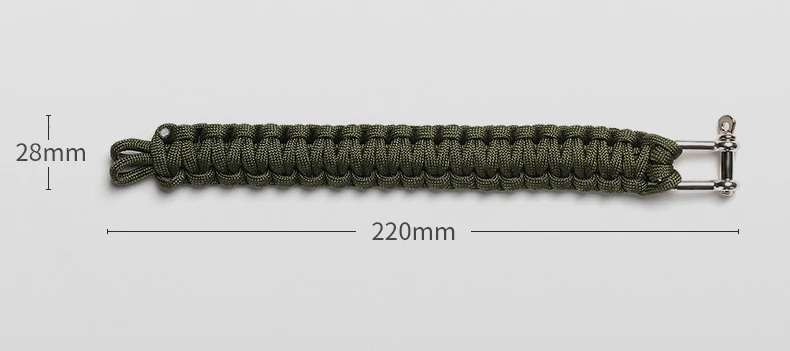 Bracelet de survie Paracord – Discret, solide et multifonction – Image 8