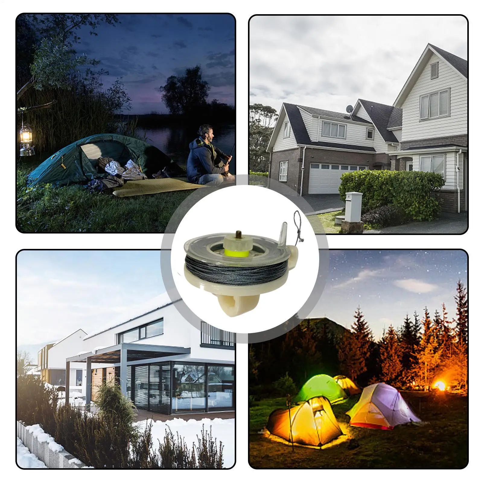 Fil de Sécurité Outdoor 25m Alarme Périphérique Camping Survie – Image 8