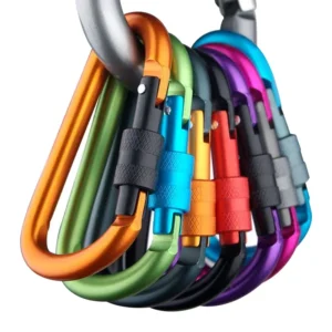 Mousquetons Aluminium 50kg - Lot de 4