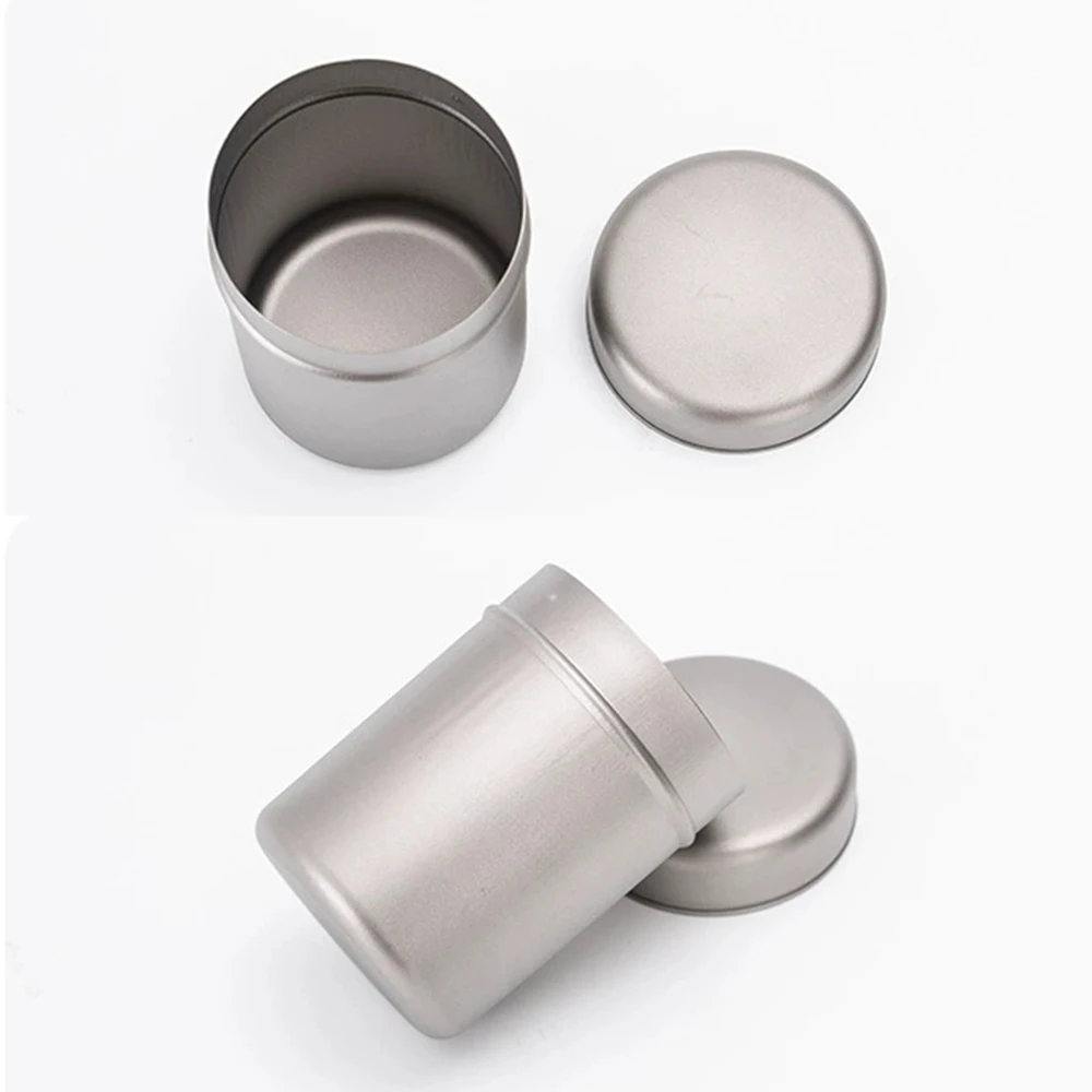 Boîte à Thé Titane Portable 8x6cm Camping Randonnée – Image 5