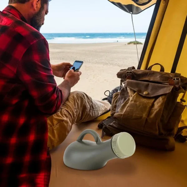 Urinoir portable masculin – Stable et hygiénique – Image 8