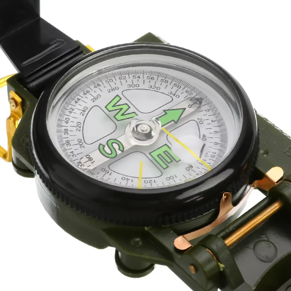 Boussole militaire pliable avec loupe de visée – Image 4