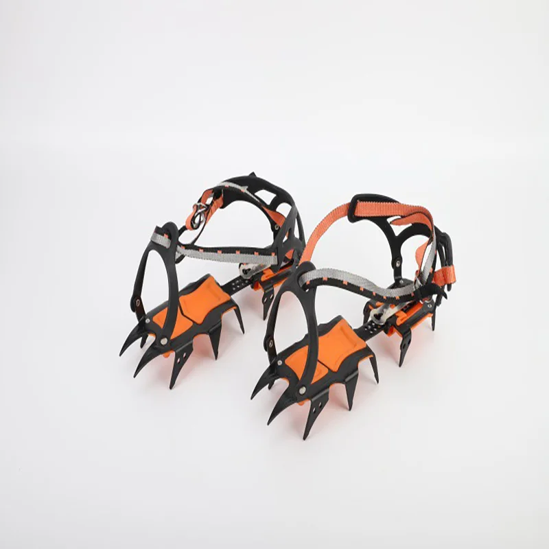 Crampons Alpinisme Acier Manganèse 12 Pointes Réglables – Image 8