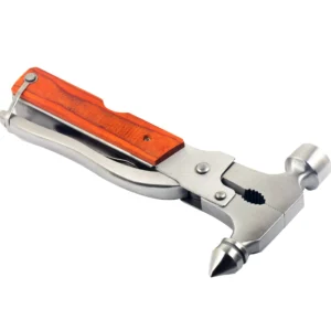 Outil multifonction 18 en 1 compact – Bois + acier