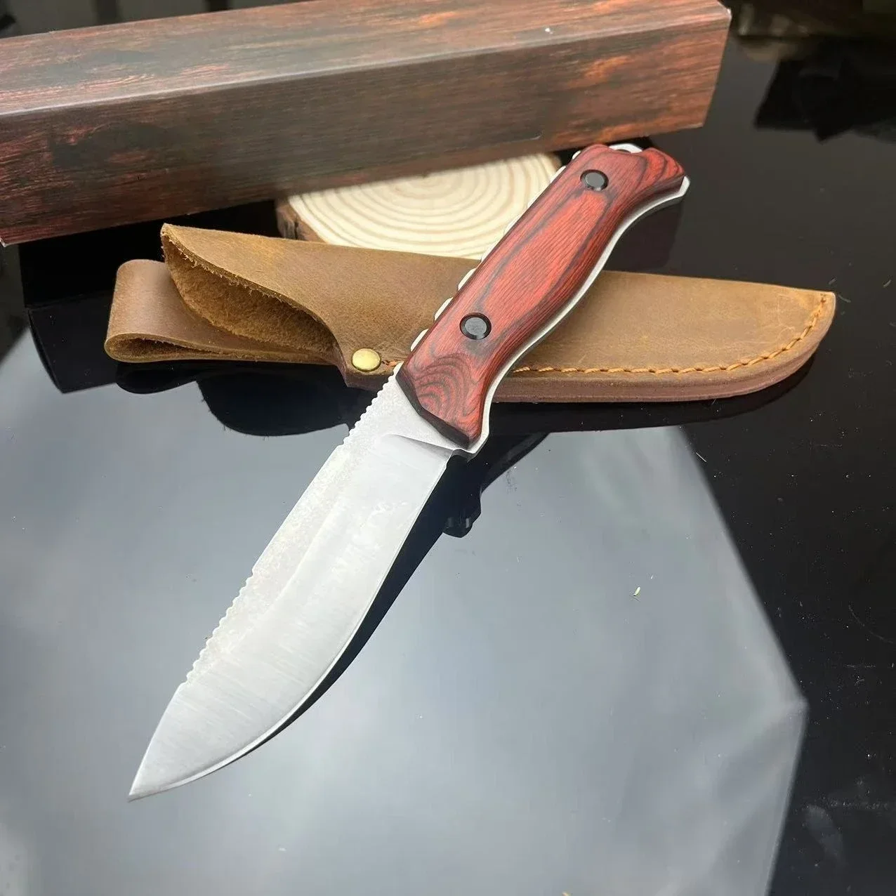 Couteau Compact EDC 8Cr13Mov G10 – Gaine Kydex incluse – Image 8