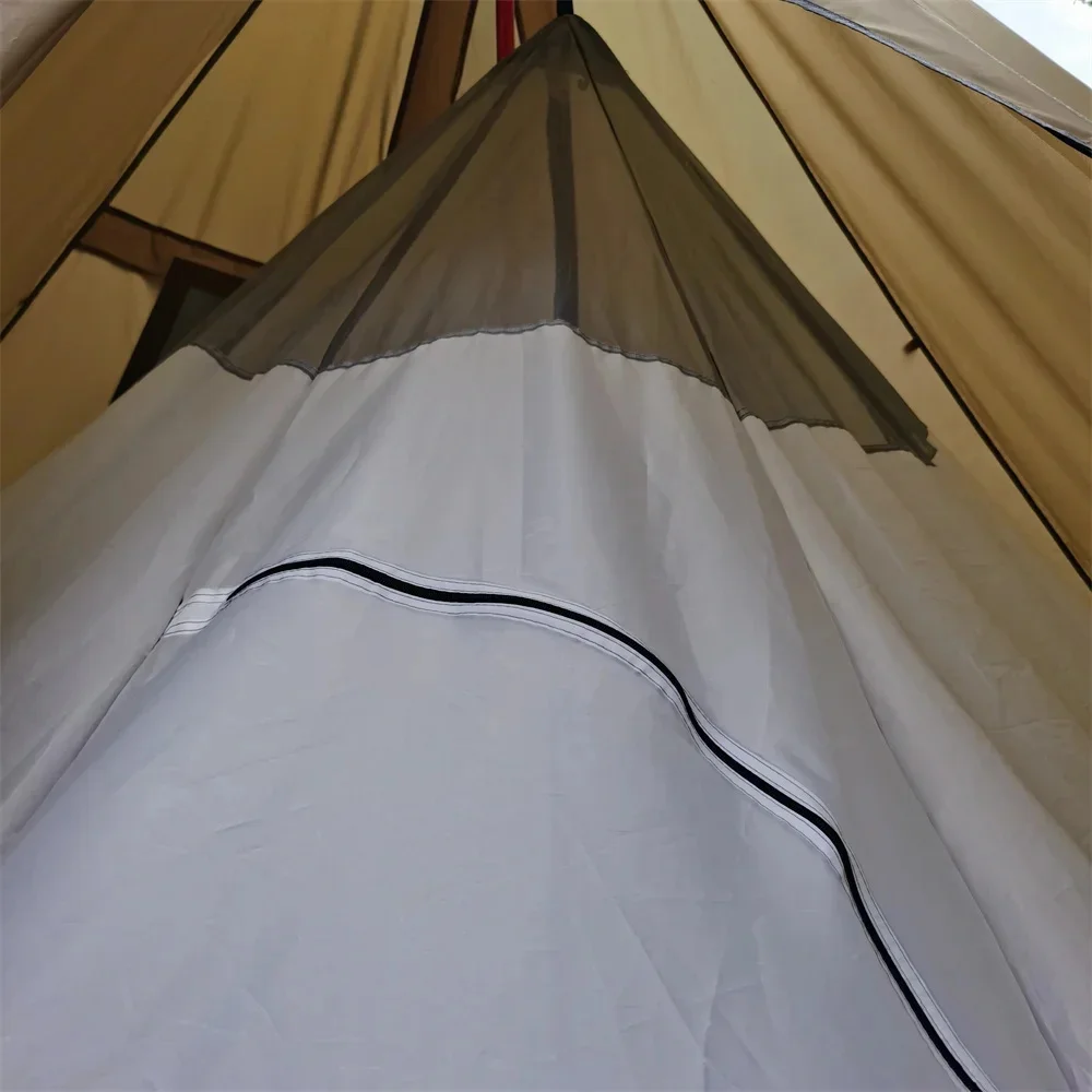 Tente pyramidale 4 saisons – Ultra légère et sans armature – Image 18