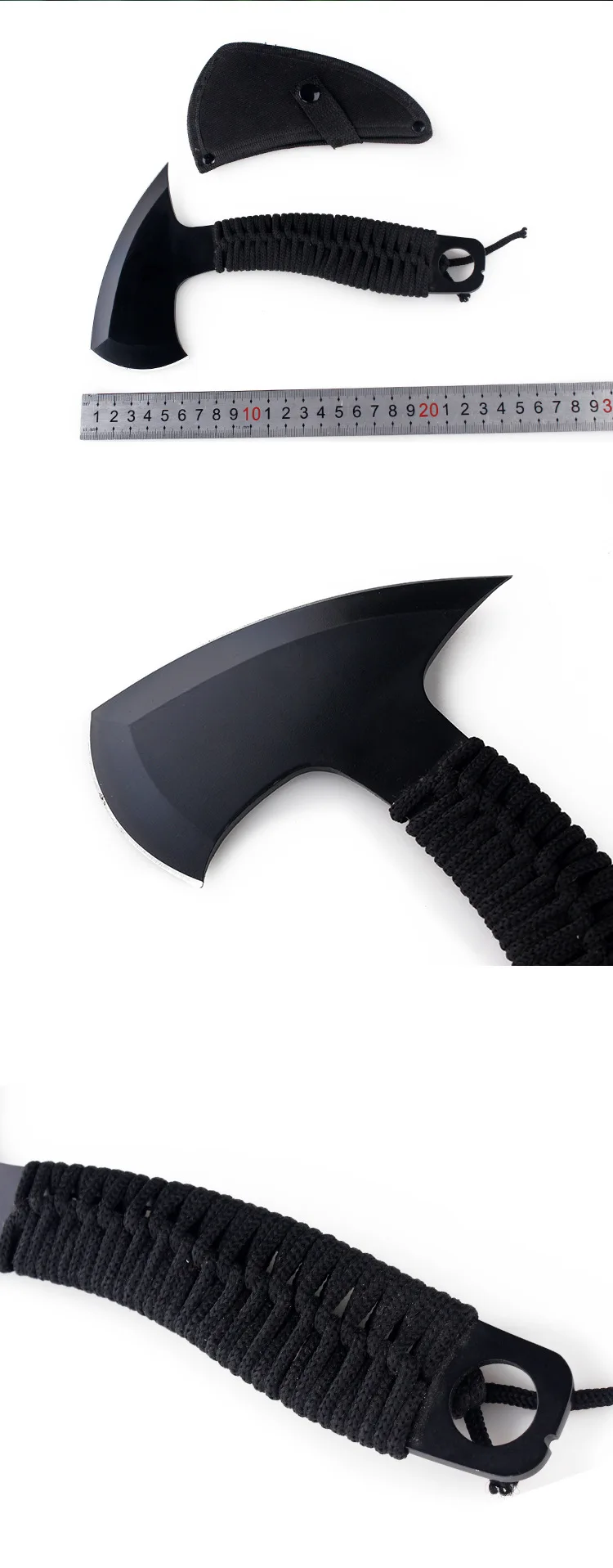 Hache tactique compacte – Acier haute performance – Image 8