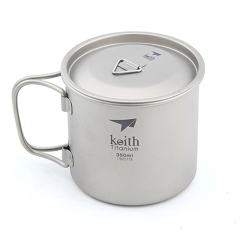 Tasse titane 350ml ultralégère Keith Ti3240 – Image 10