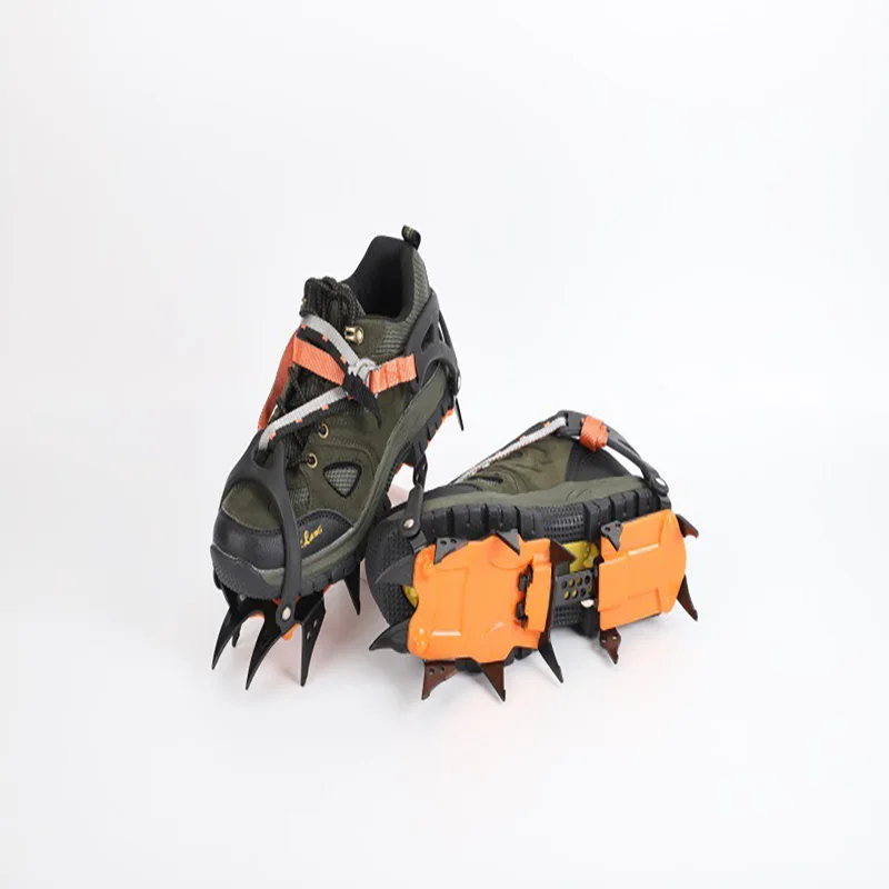 Crampons Alpinisme Acier Manganèse 12 Pointes Réglables – Image 9