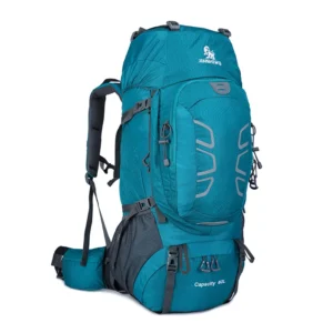 Sac à Dos Randonnée 60L Nylon Imperméable