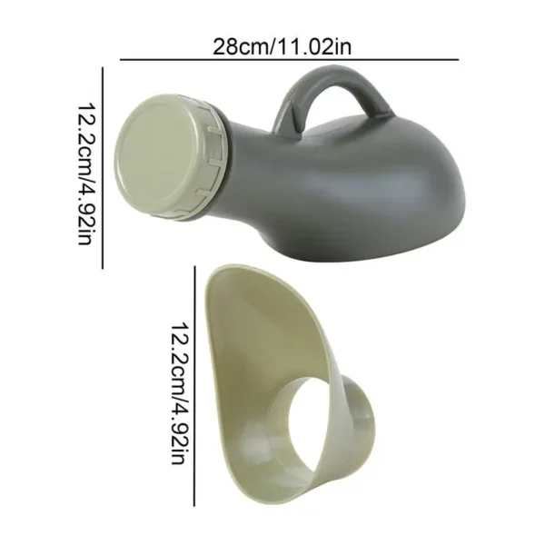 Urinoir portable masculin – Stable et hygiénique – Image 6