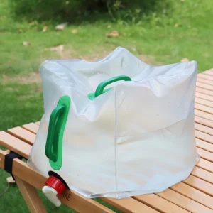 Réservoir d’eau pliable 20L – Robinet anti-fuite, PVC souple