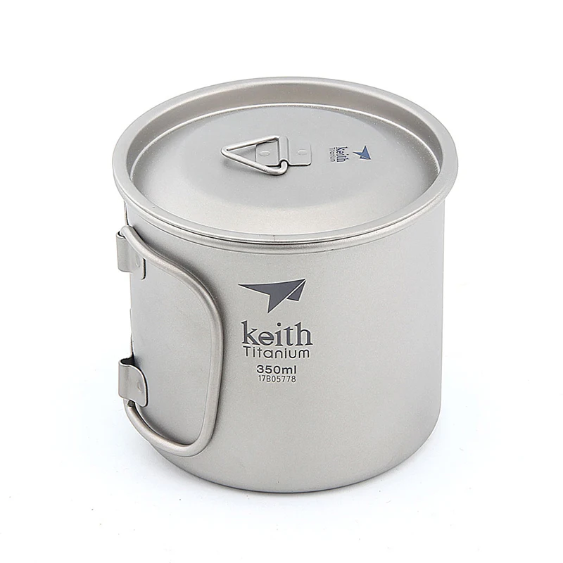 Tasse titane 350ml ultralégère Keith Ti3240 – Image 2