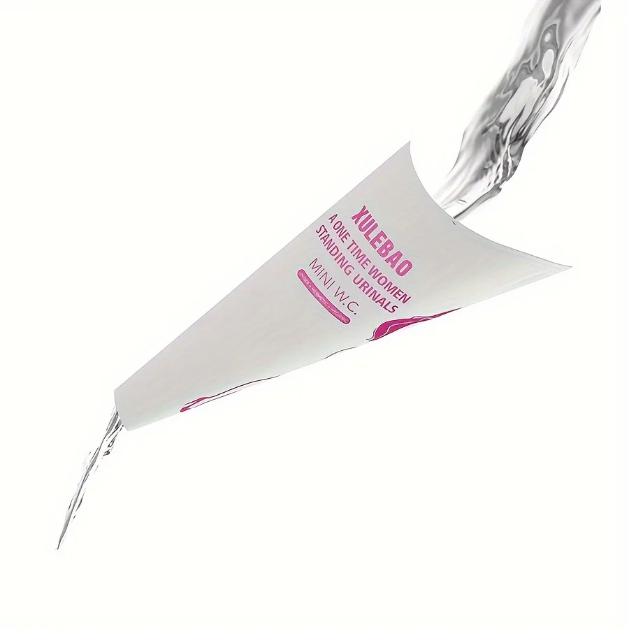 Urinoir Féminin Jetable Pliable Camping Randonnée 16cm – Image 5