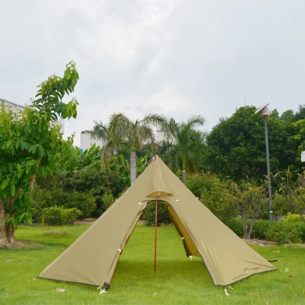 Tente Teepee Pyramide Ultralégère 3-4 Personnes – Image 20