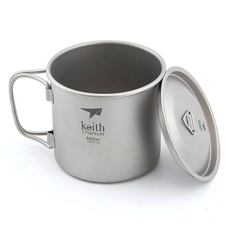 Tasse titane 350ml ultralégère Keith Ti3240 – Image 3