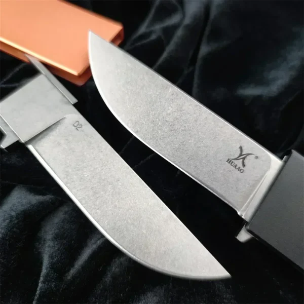 Couteau fixe D2 survie – Compact, robuste, bushcraft – Image 14