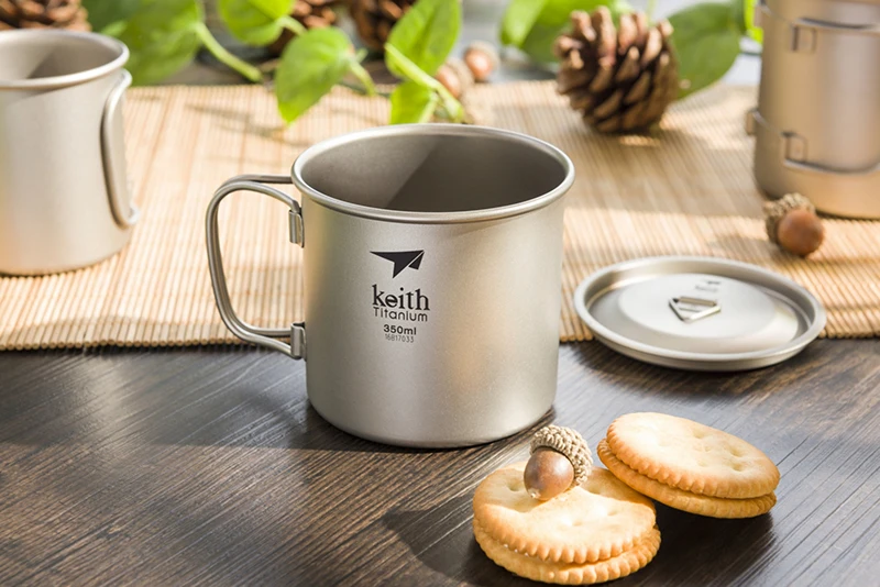 Tasse titane 350ml ultralégère Keith Ti3240 – Image 8