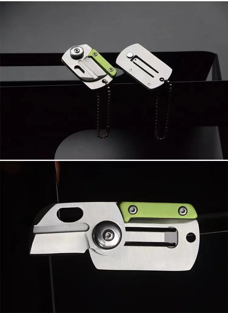 Couteau pliant EDC mini porte-clés – discret & ultraléger – Image 9