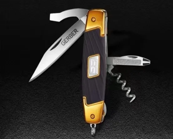 Couteau pliant 5Cr15Mov 16,5 cm – Compact et robuste – Image 9