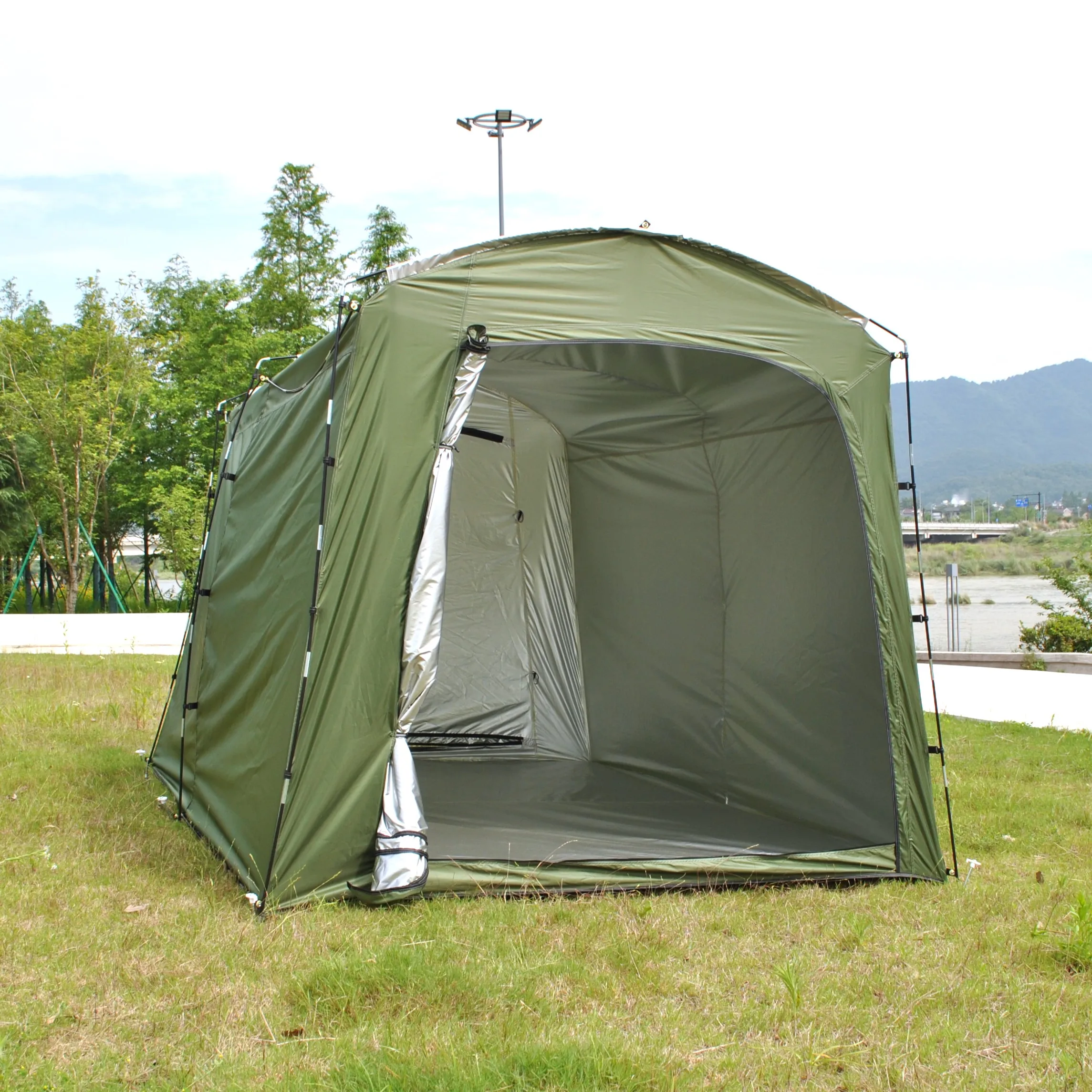 Tente garage vélo/moto PU4000 – Grande capacité 6–10p – Image 2