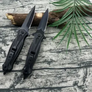 Couteau pliant 5CR13MOV – Acier tactique EDC 20,5 cm