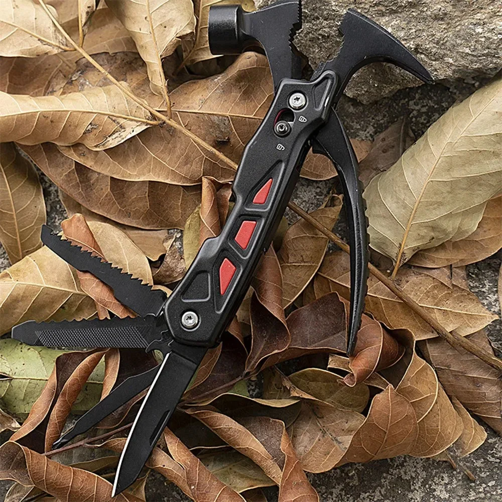 Multitool aluminium acier inox – Outil compact outdoor 13,8 cm – Image 12