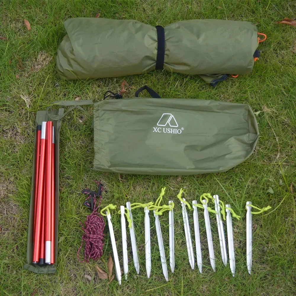 Tente pyramidale ultralégère 1–2 pers avec sortie poêle – Image 24