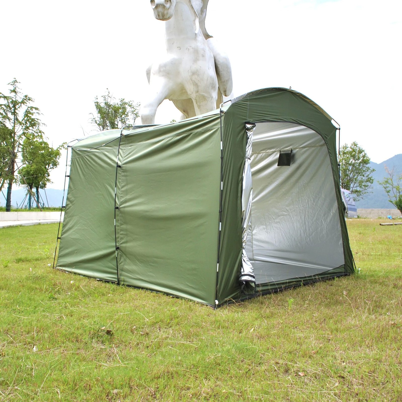 Tente garage vélo/moto PU4000 – Grande capacité 6–10p – Image 5