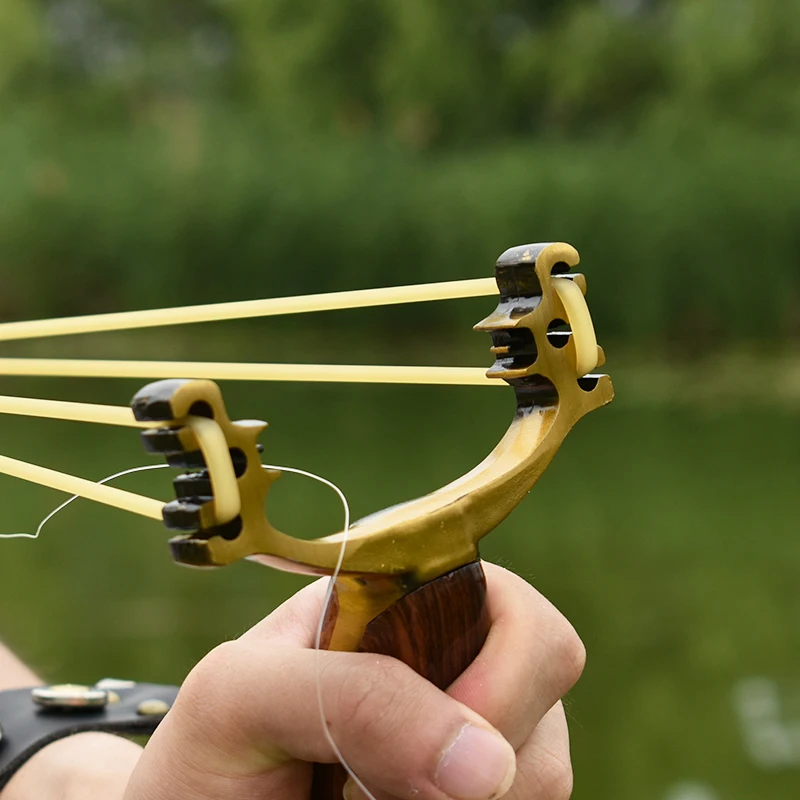 Fronde de chasse pro – Métal, triple résistance – Image 3