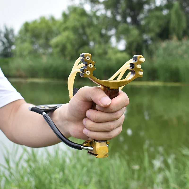 Fronde de chasse pro – Métal, triple résistance – Image 12