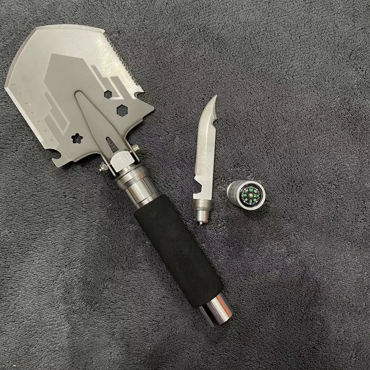 Pelle tactique pliante multifonction – Acier haute résistance