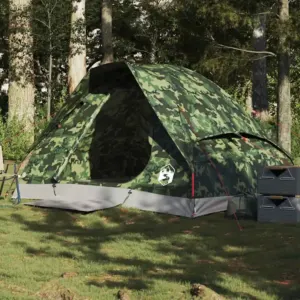 Tente 2 personnes camouflage – Dôme imperméable PU